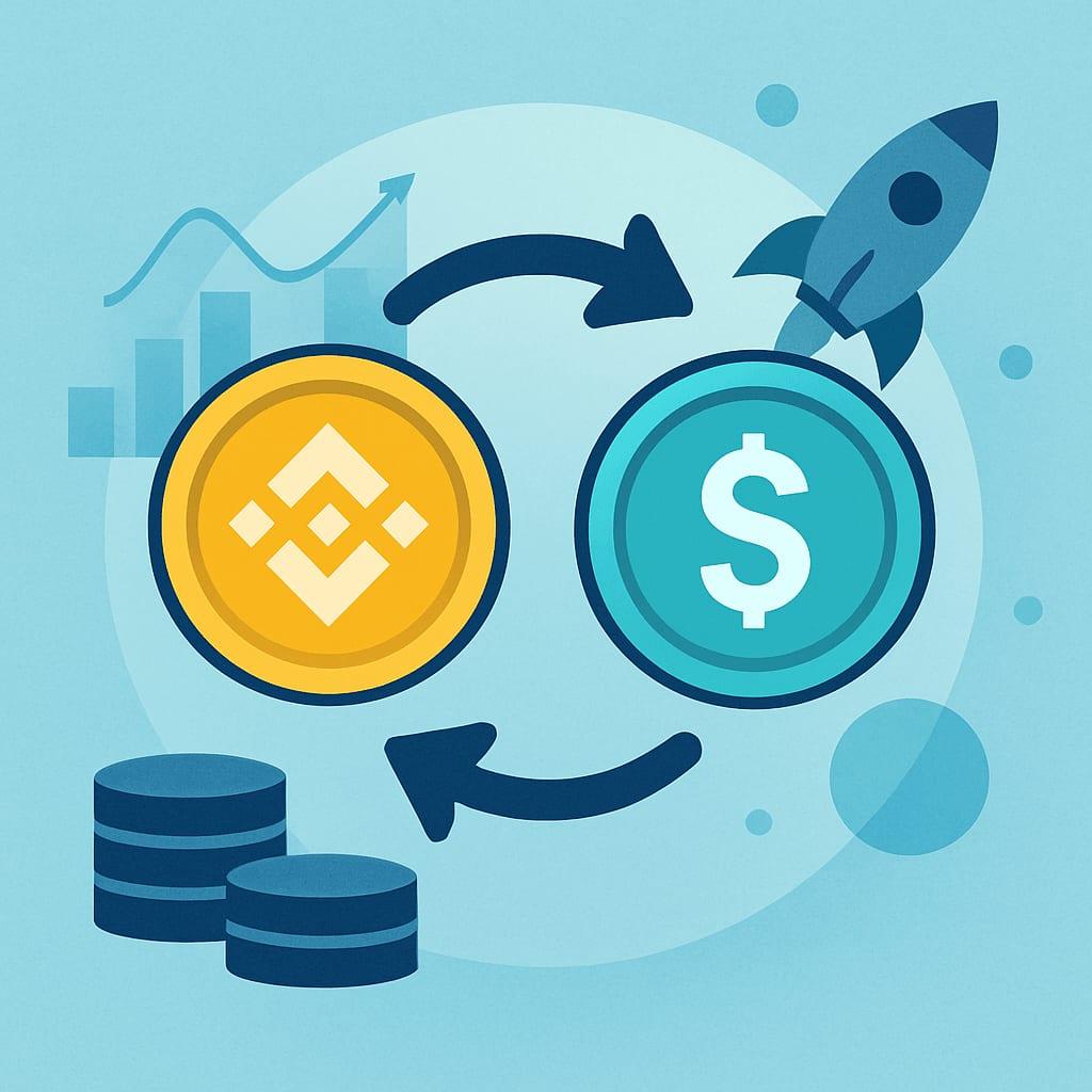 Swapping BNB to USDT on a non-custodial crypto exchange - Exchange Account, DEX or Swap Service