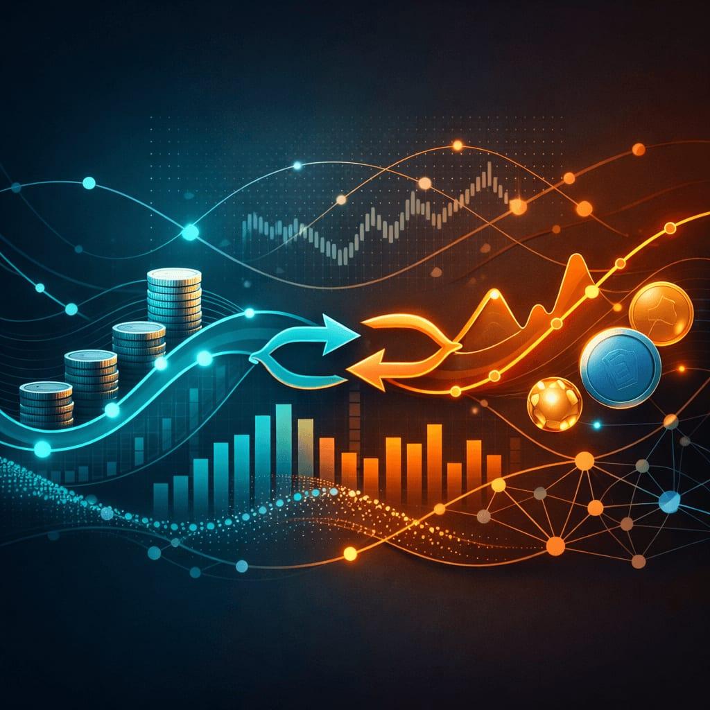 Persona che imposta un programma DCA settimanale scambiando USDT con ETH e BTC utilizzando un exchange non-custodial - Scegli la tua base: USDT/USDC vs Fiat (e perché è importante)