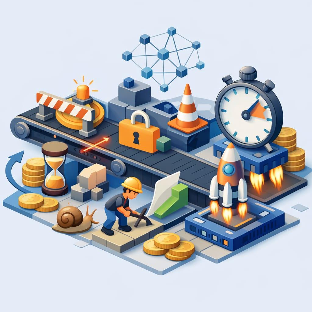 Congestione della mempool Bitcoin con concetti di aumento delle commissioni come RBF e CPFP - Perché gli swap si bloccano (e cosa sta realmente accadendo)