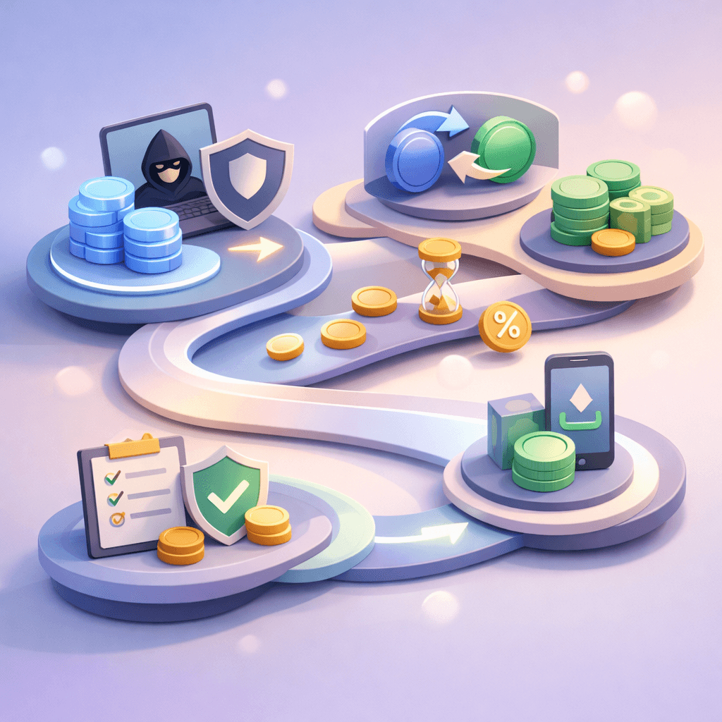 Scambiare Ethereum (ETH) in USDT senza KYC usando un exchange crypto non-custodial - Le tue opzioni: CEX vs DEX vs swap istantaneo (confronto semplice)