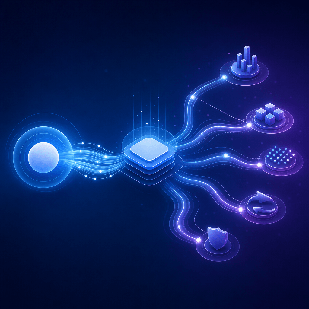 Illustration of Base Chain connected to Ethereum and multiple crypto networks for trading and swapping - what changes for traders