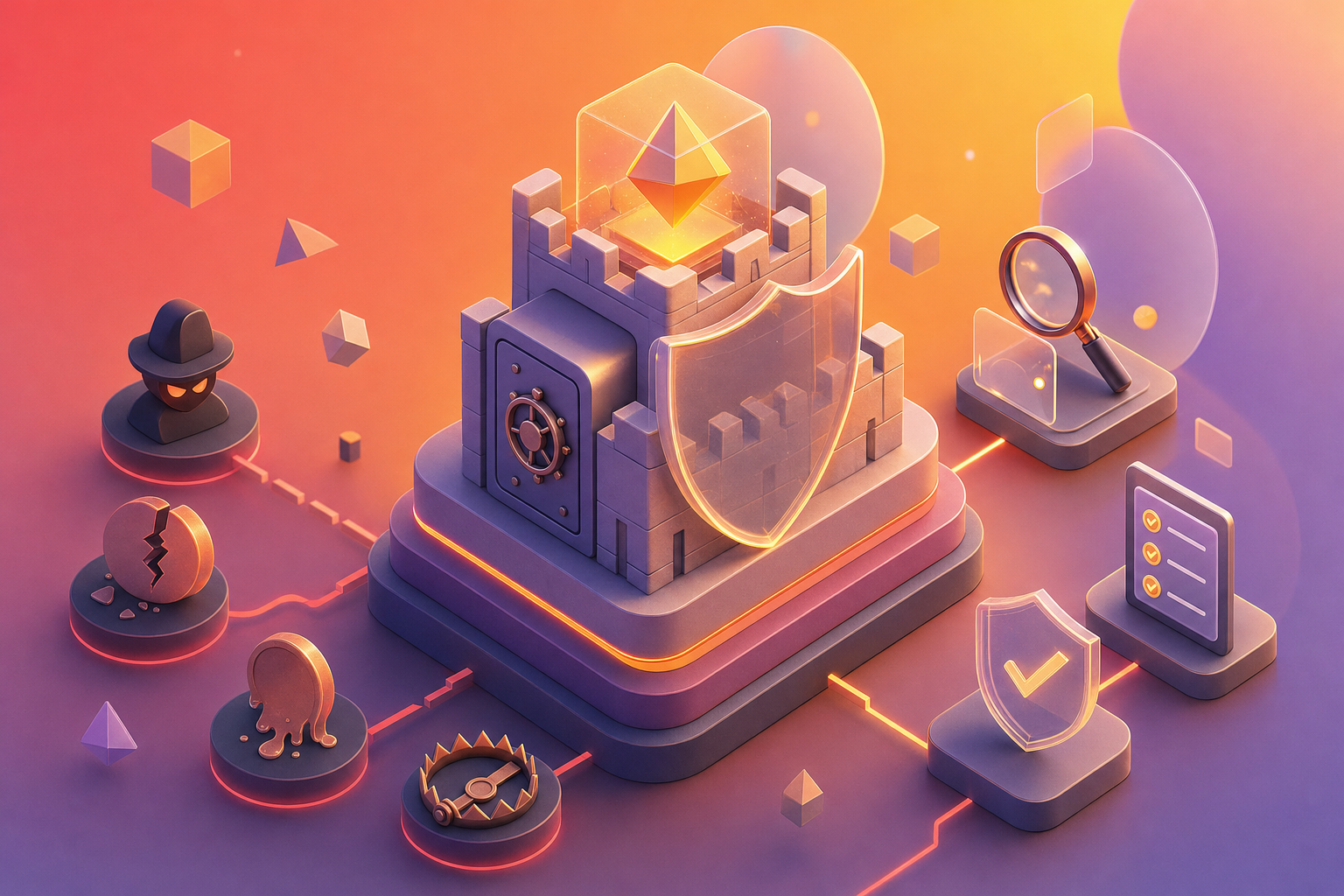 Trader reviewing token liquidity and contract risks to avoid a rug pull crypto scam