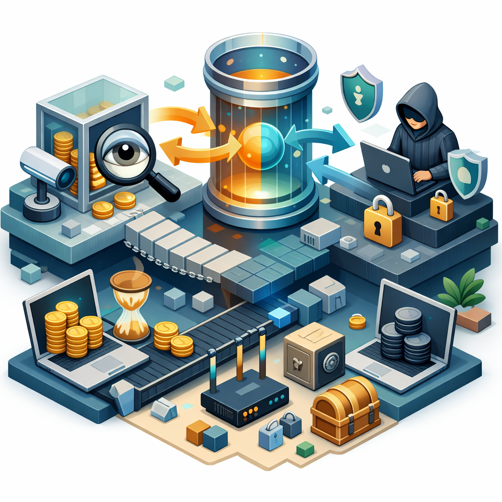 Bitcoin to Monero swap illustrating a privacy upgrade from BTC to XMR - The privacy reality check: swapping to XMR doesn’t fix everything