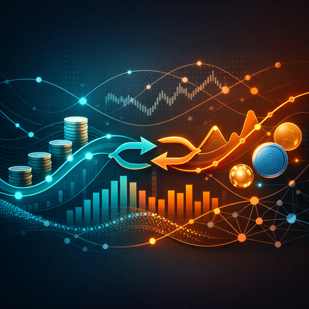 Person setting a weekly DCA schedule swapping USDT to ETH and BTC using a non-custodial exchange - Pick Your Base: USDT/USDC vs Fiat (and why it matters)
