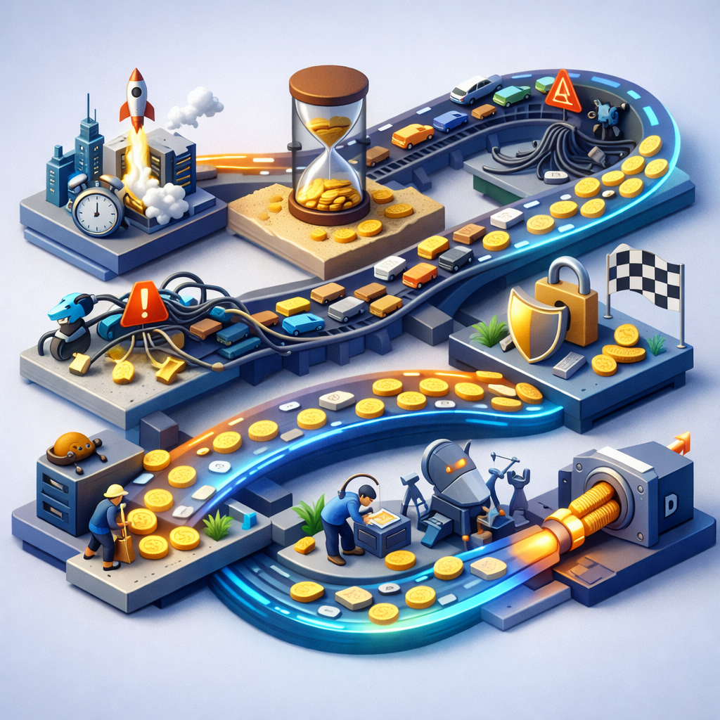 A progress bar showing a crypto swap moving through confirmations on different blockchains - A Practical Playbook: Get Faster, Safer Swaps Every Time