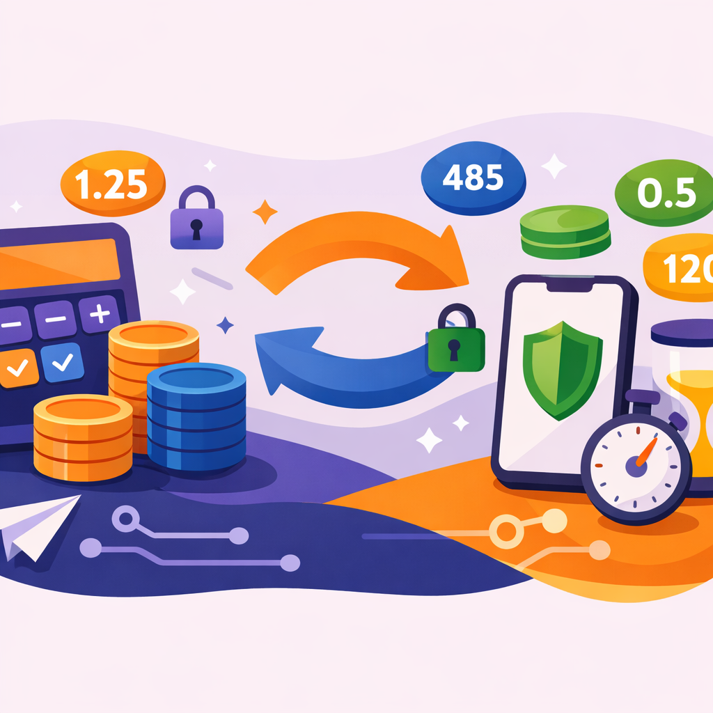 Person swapping cryptocurrency on a non-custodial no-KYC exchange interface - No-KYC crypto swaps: why people choose them (and when they shouldn’t)