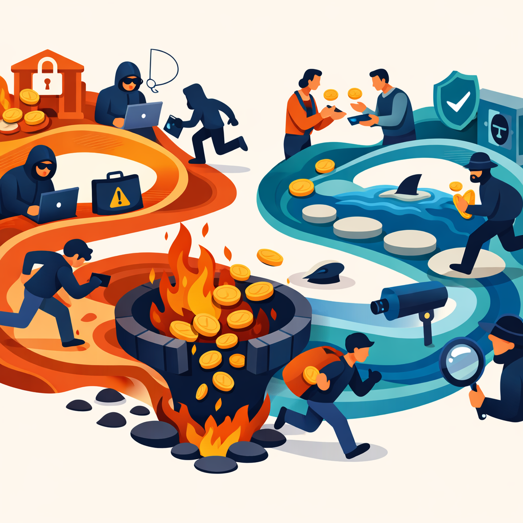 Illustration comparing custodial and non-custodial crypto exchanges with keys and wallet icons - When a custodial exchange is actually the right tool