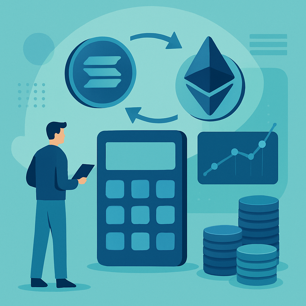 Trader using a SOL to ETH calculator on a non-custodial crypto swap platform - How a SOL to ETH Calculator Really Works (Without the Math Headache)