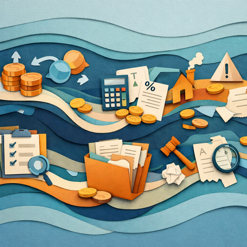 Illustration of a crypto swap receipt showing cost basis, fees, and taxable gain - Country-by-Country Basics (High-Level)